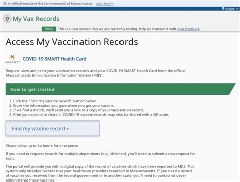 covid-19 smart card|Access My Immunization Records .